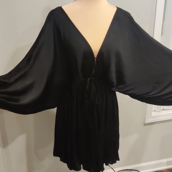 Free People Black Backless Dress - Picture 6 of 16